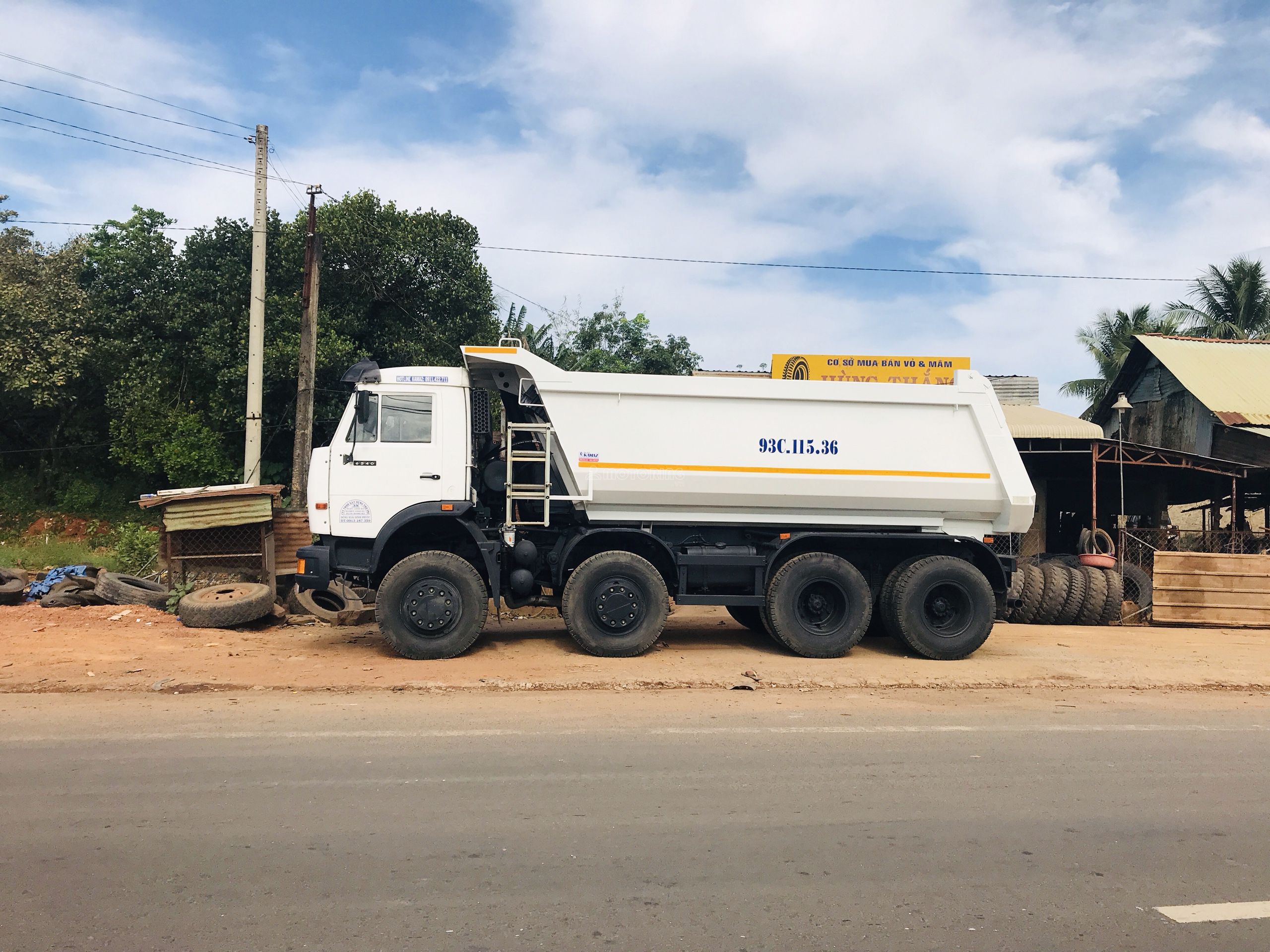 Kamaz xe ben 6540 (8x4) 2019 ảnh 4