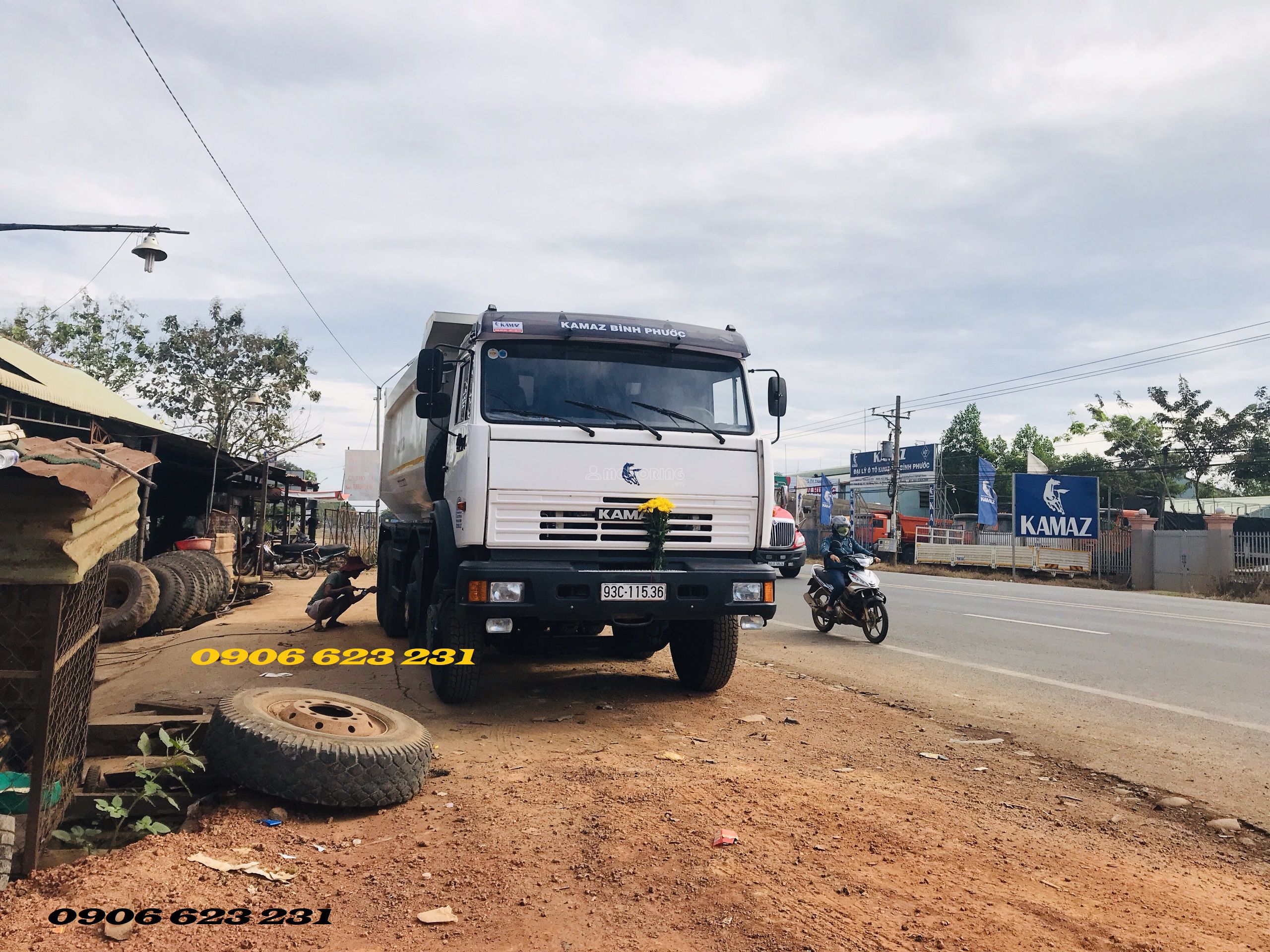 Kamaz xe ben 6540 (8x4) 2019 ảnh 5