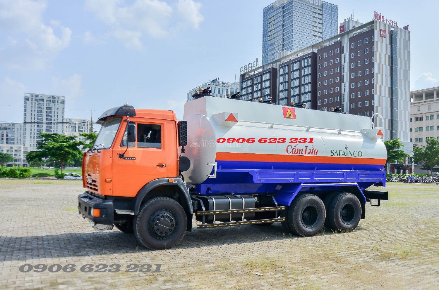 Kamaz Xe bồn xăng dầu Kamaz 18m3  2020 ảnh 2