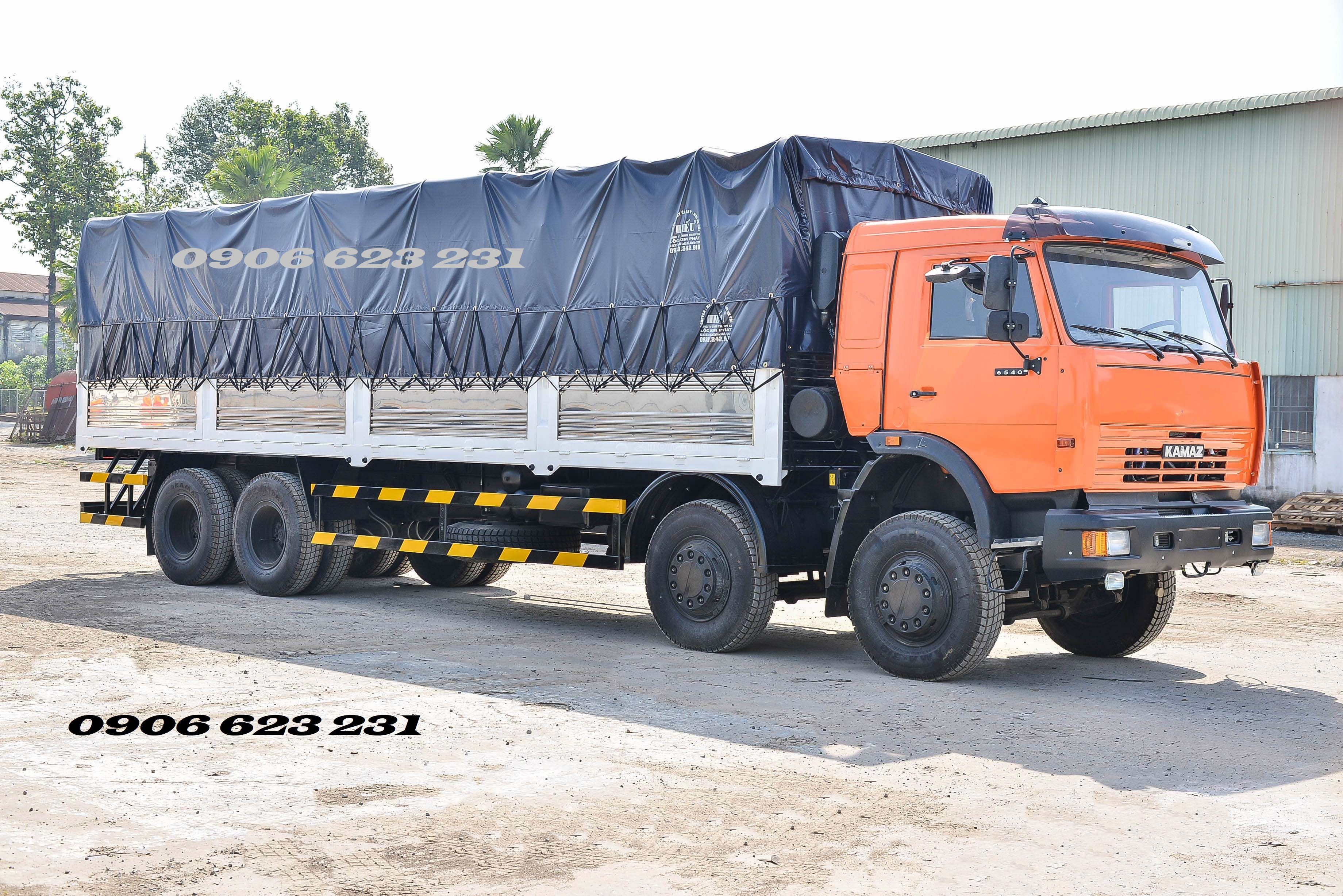 Kamaz Tải thùng Kamaz 4 giò 9m 2019 ảnh 2