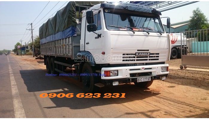 Kamaz Tải thùng 65117 (6x4) 14 tấn thùng 7,8m 2016 ảnh 3
