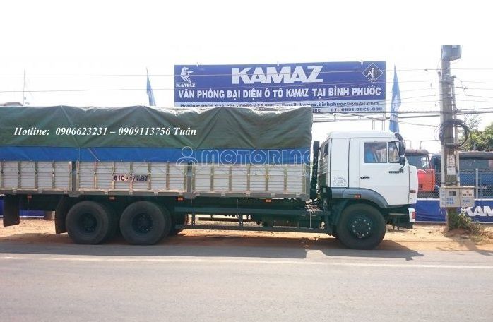 Kamaz Tải thùng 65117 (6x4) 14 tấn thùng 7,8m 2016 ảnh 4