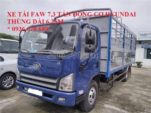Faw 7,3 tấn động cơ Hyundai D4DB