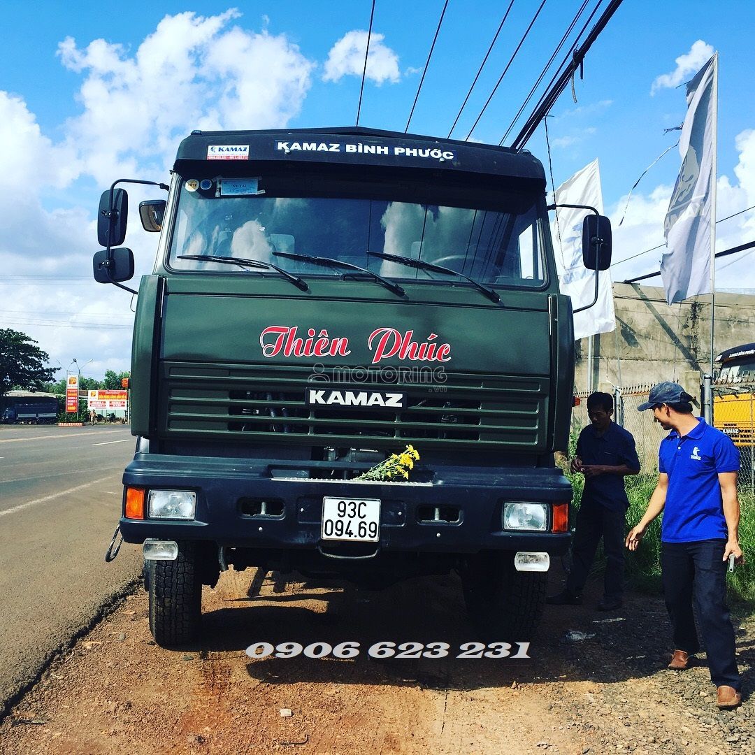 Kamaz tải thùng Kamaz 3 cầu 6x6 2019 ảnh 2