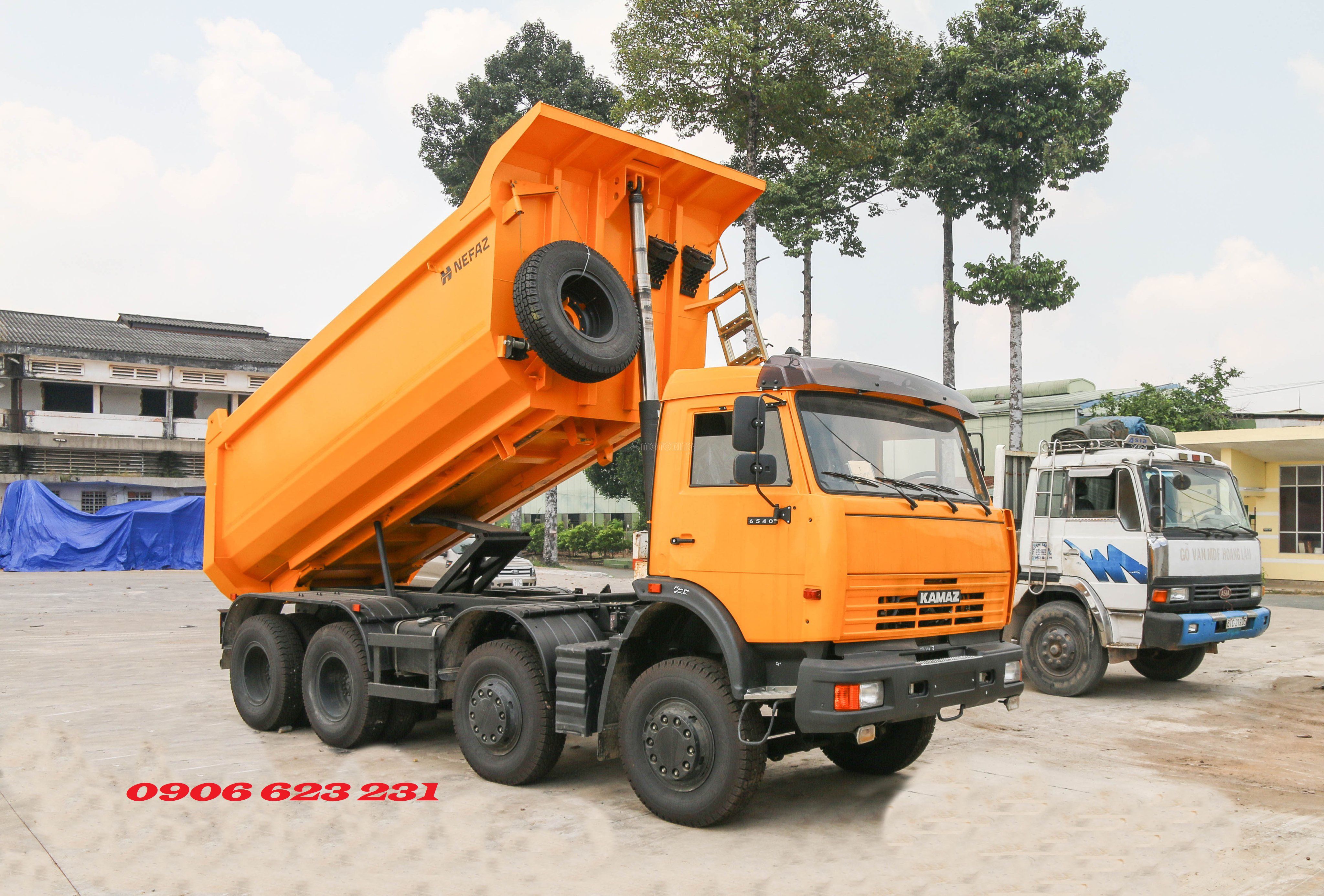 Kamaz Ben 4 giò Kamaz ga cơ 15m3 2019 ảnh 2