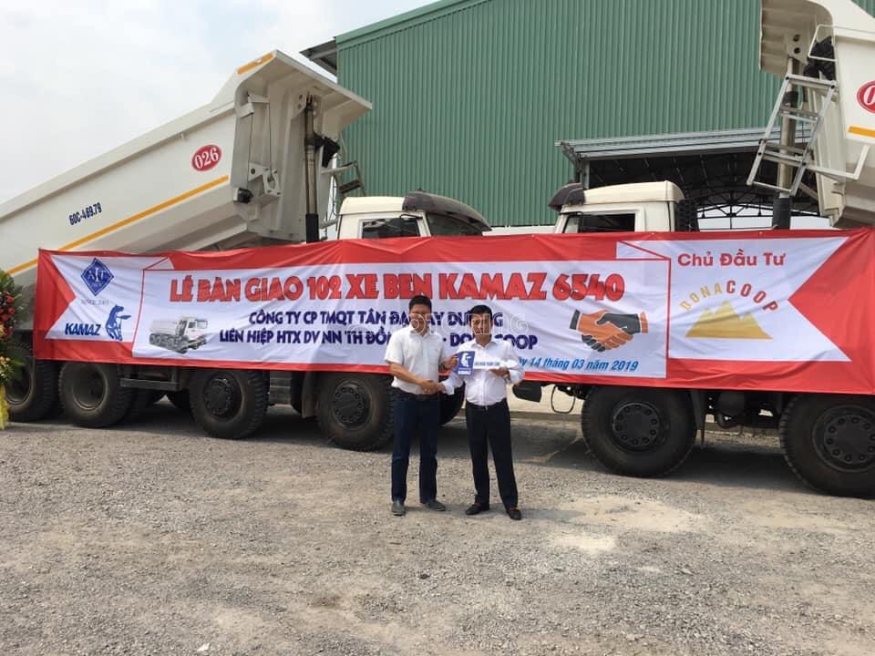 Kamaz Ben 4 giò Kamaz ga cơ 15m3 2019 ảnh 5