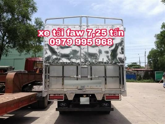 Faw 7.25 Tấn thùng dài 6m3,động cơ 140PS
