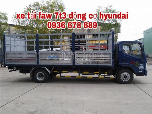 Faw 7,3 Tấn động cơ Hyundai, thùng dài 6m25