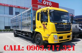 Dongfeng thùng 9m5 tải 8 tấn nhập khẩu  2021