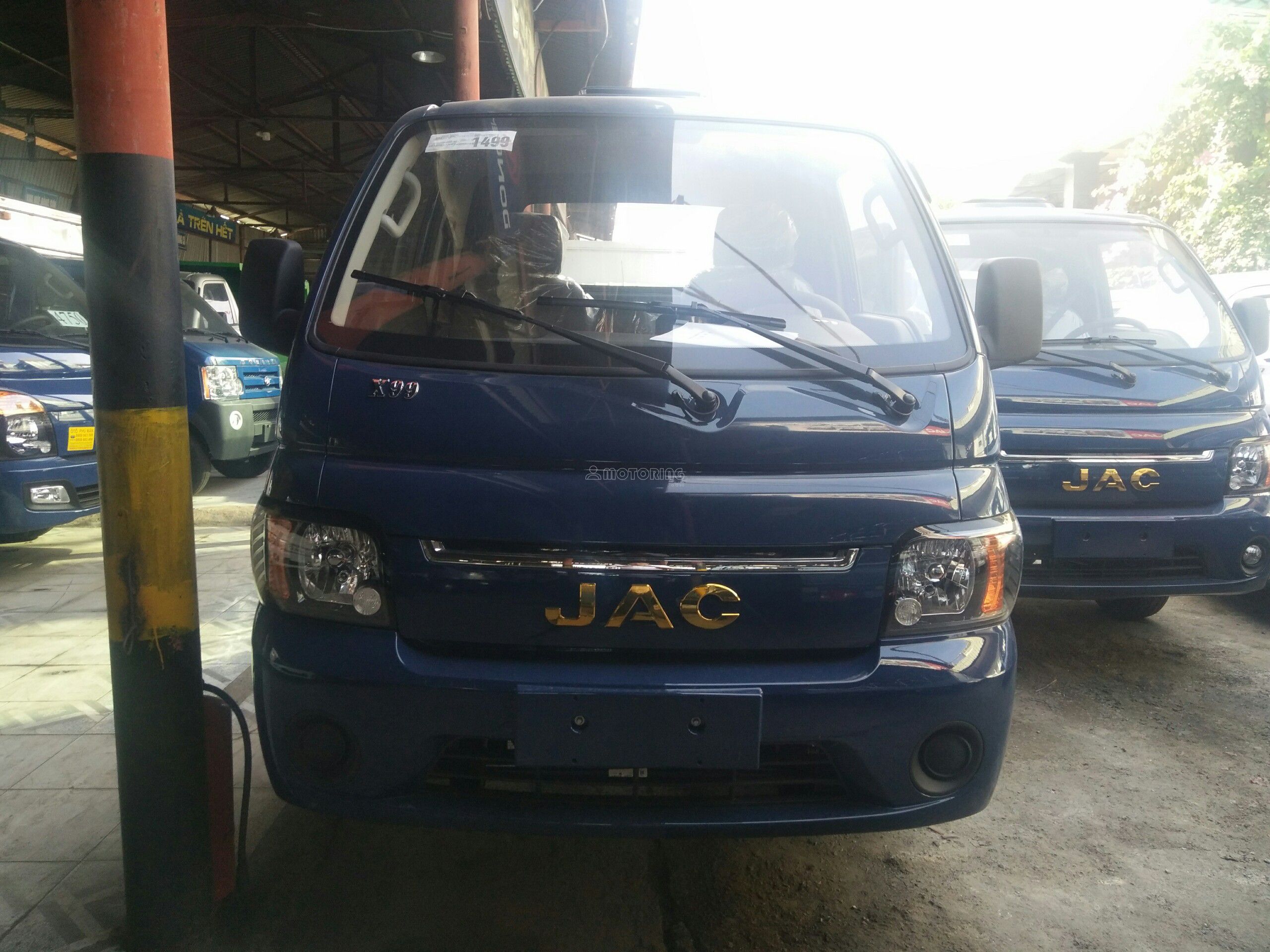 JAC x99 thùng (bạt, kín, cánh dơi) - euro 4
