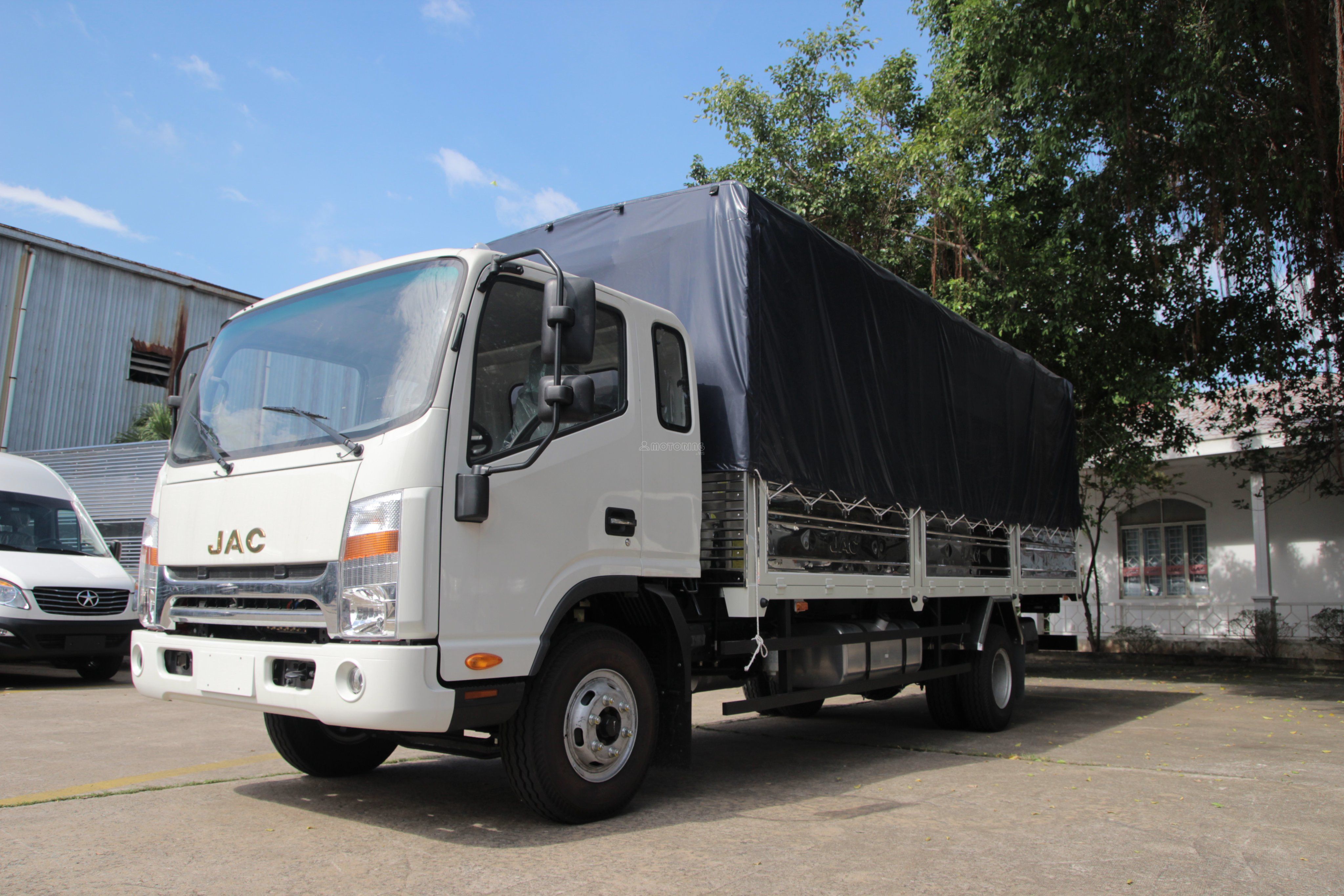 JAC 6 tấn 5 (N650 plus) thùng bạt dài 6m2 - động cơ cummins 2020 ảnh 2