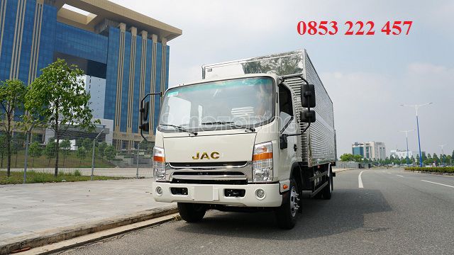 JAC 6 tấn 5 thùng kín (N650) - máy mỹ 3.8l - hỗ trợ trả góp 2020 ảnh 3