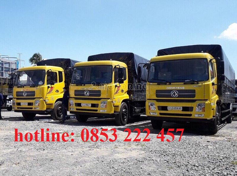 Dongfeng 9 tấn thùng 7m5 2019 ảnh 2