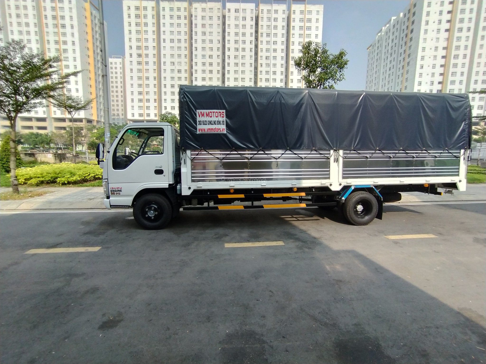 Isuzu thùng dài 6m2 - nhập khẩu ckd 2020 ảnh 2