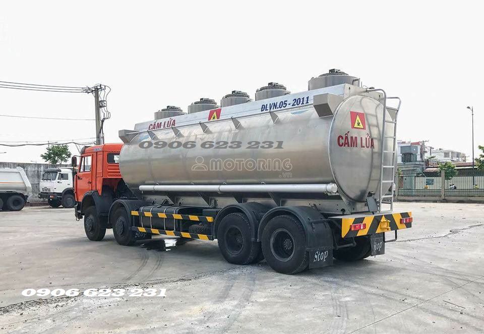 Kamaz Xe bồn xăng dầu Kamaz 25m3  2020 ảnh 5