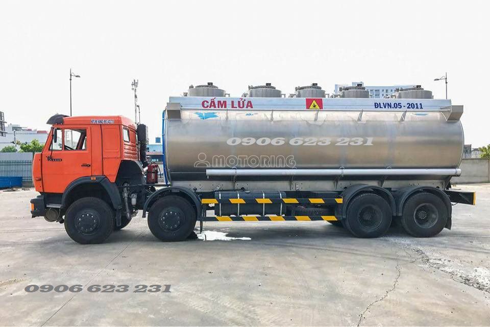Kamaz Xe bồn xăng dầu Kamaz 25m3  2020 ảnh 4