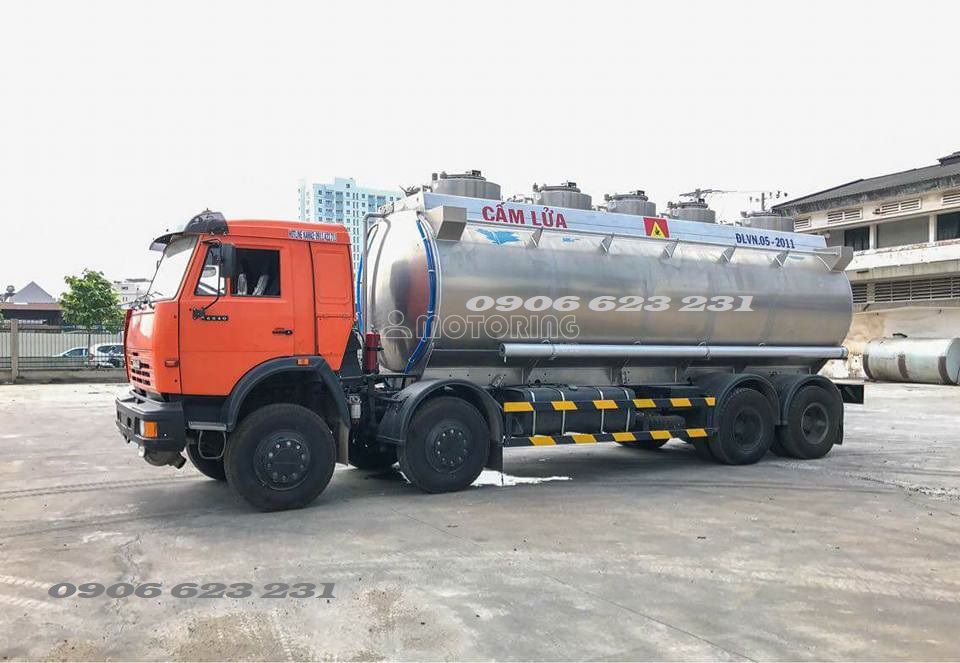 Kamaz Xe bồn xăng dầu Kamaz 25m3  2020 ảnh 2