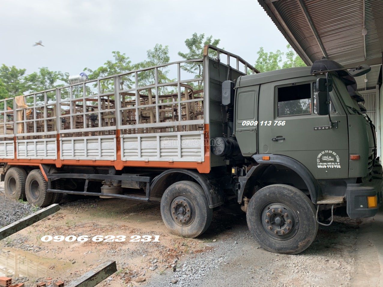 Kamaz Xe thùng Kamaz 6540 (8x4) 2017 ảnh 3
