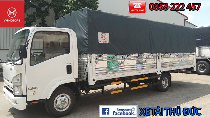 Isuzu vm 3,5 tấn thùng 6m2 nhập khẩu CKD