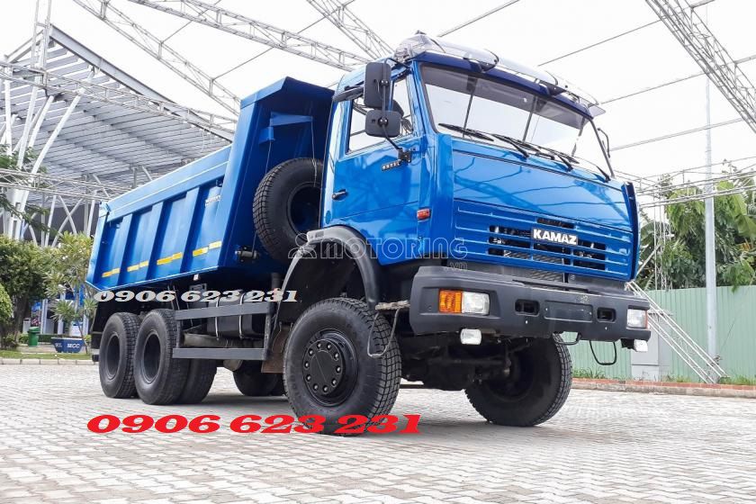 Kamaz xe ben kamaz 65111 (6x6) 3 cầu chuyên dụng