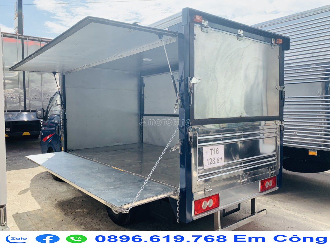 JAC 1 tấn 5 thùng kín cánh dơi 2021 ảnh 4