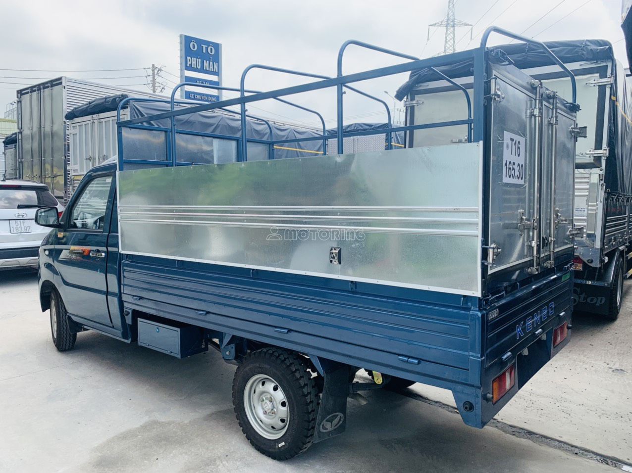 KENBO thùng mui bạt 990kg 2021 ảnh 3