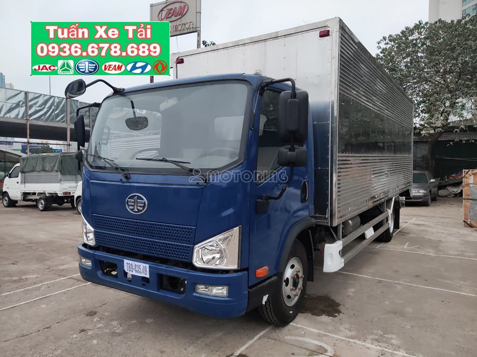 Faw 8 tấn thùng kín dài 6m3 2022 ảnh 3