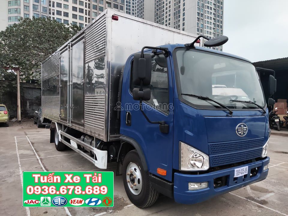 Faw 8 tấn thùng kín dài 6m3 2022 ảnh 4