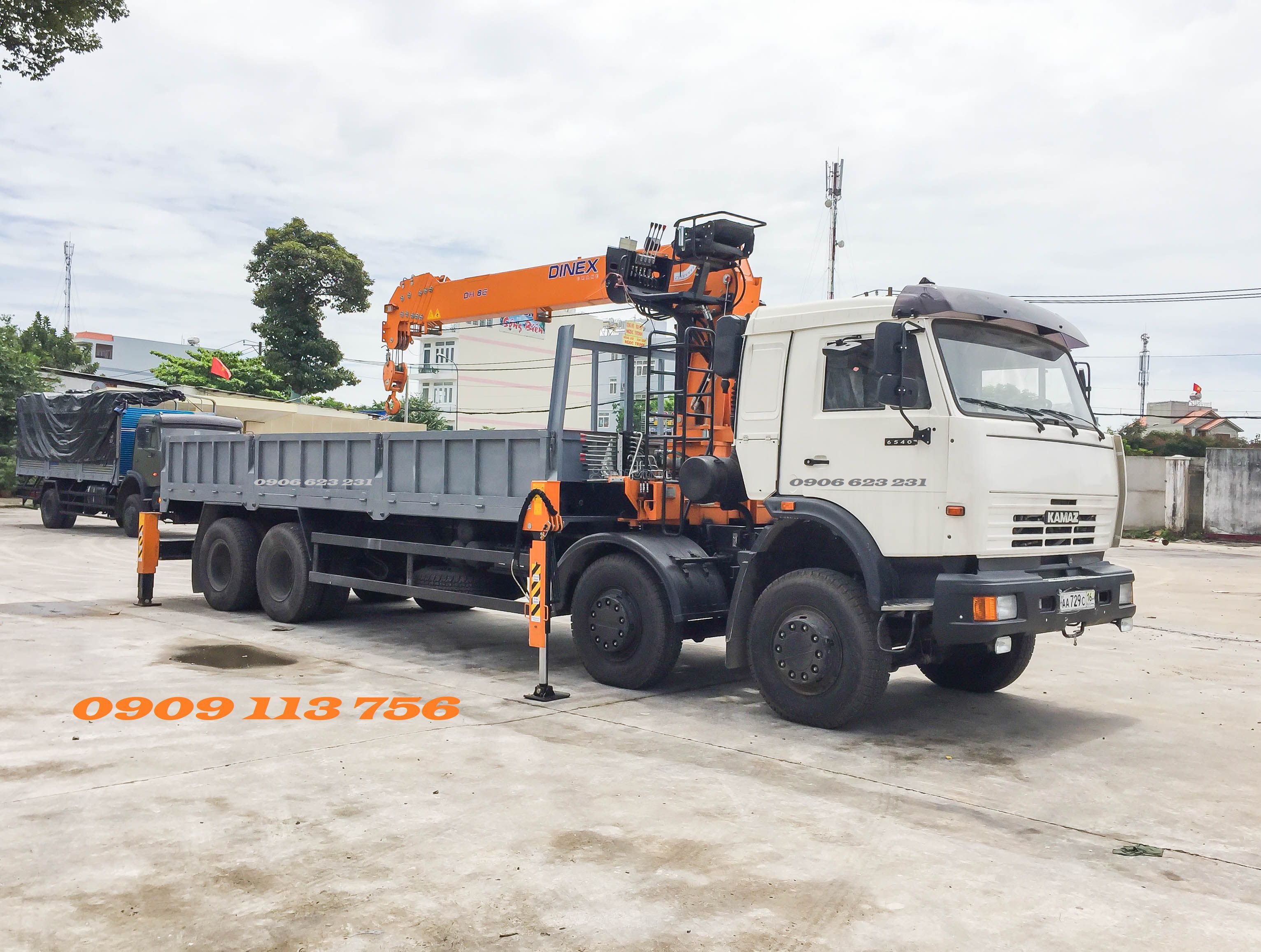 Kamaz Kamaz gắn cẩu Dinex 8T 2022 ảnh 3
