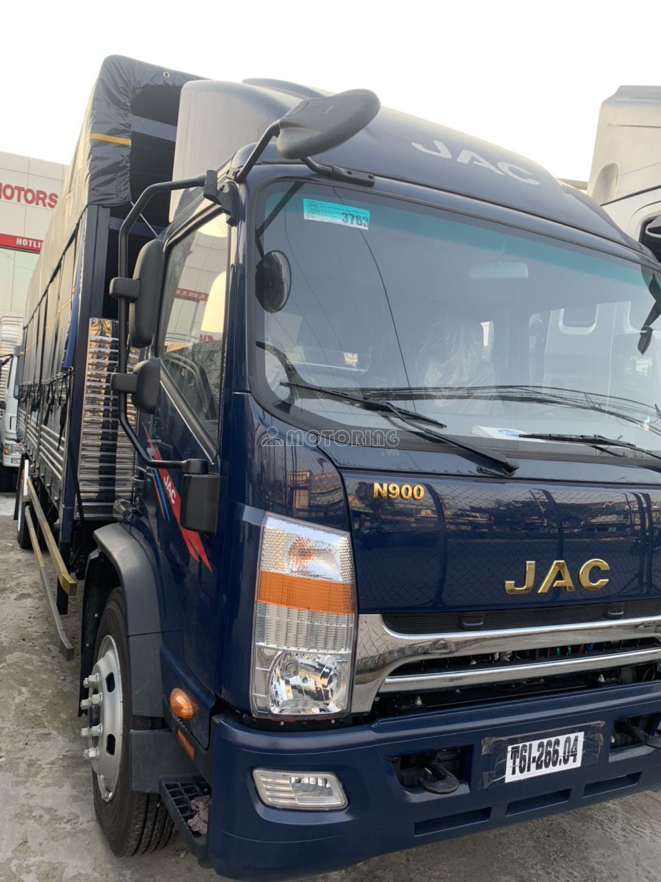 JAC N900 thùng dài 7m hỗ trợ 90%
