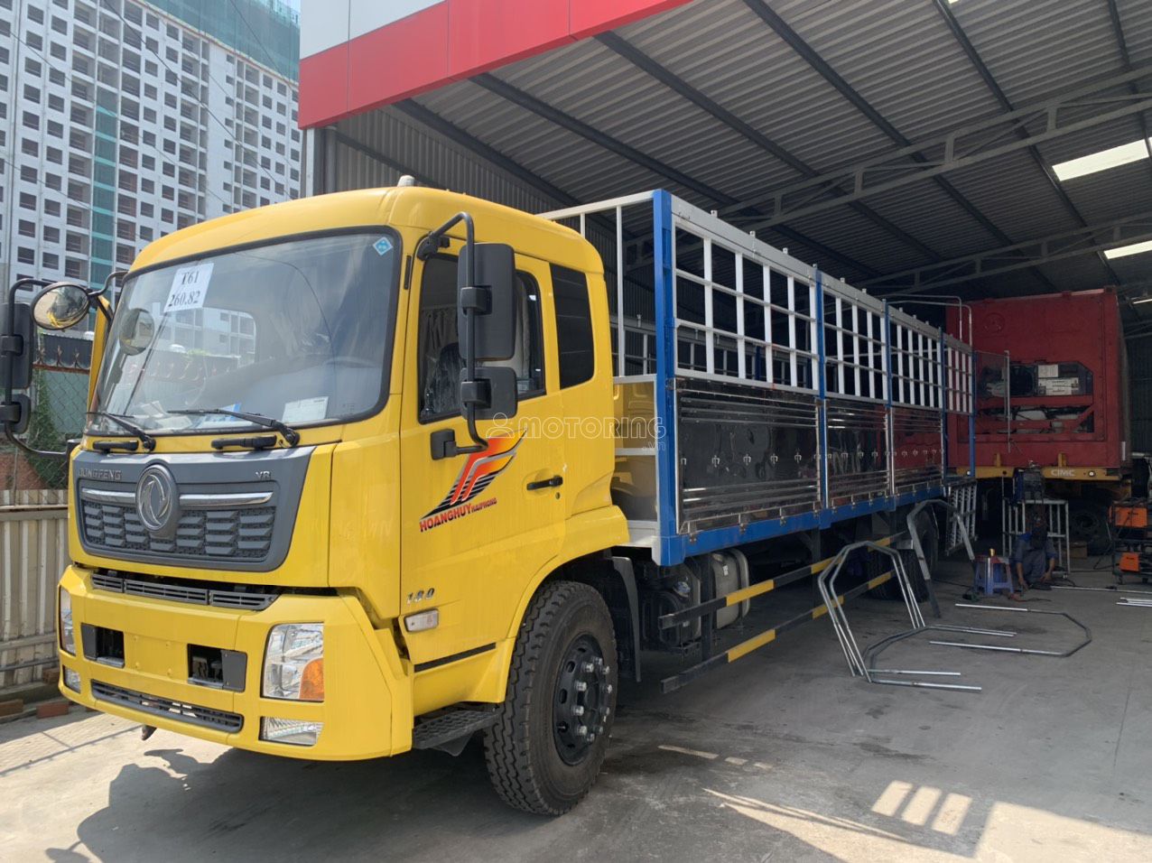 Dongfeng 8 tấn thùng dài 9m5 B180
