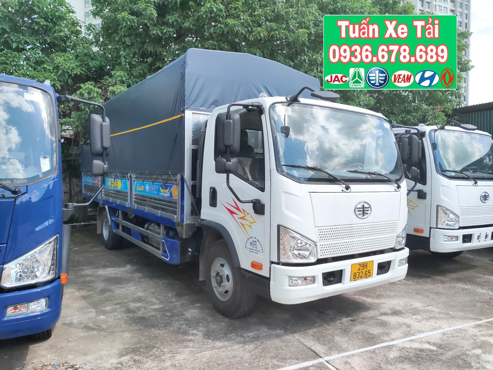 Faw Tiger 8 tấn TG80000 thùng 6.2M 2022 ảnh 3