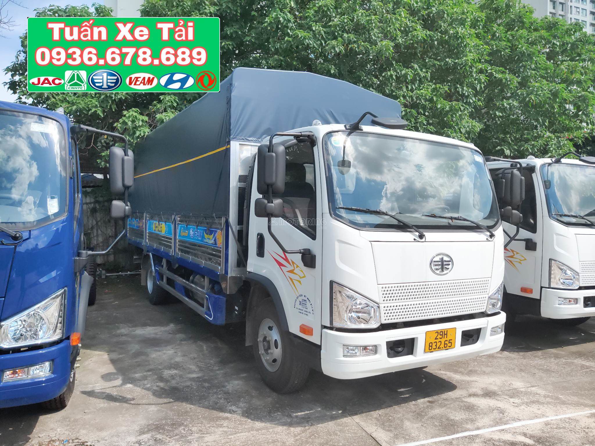 Faw Tiger 8 tấn TG80000 thùng 6.2M 2022 ảnh 5