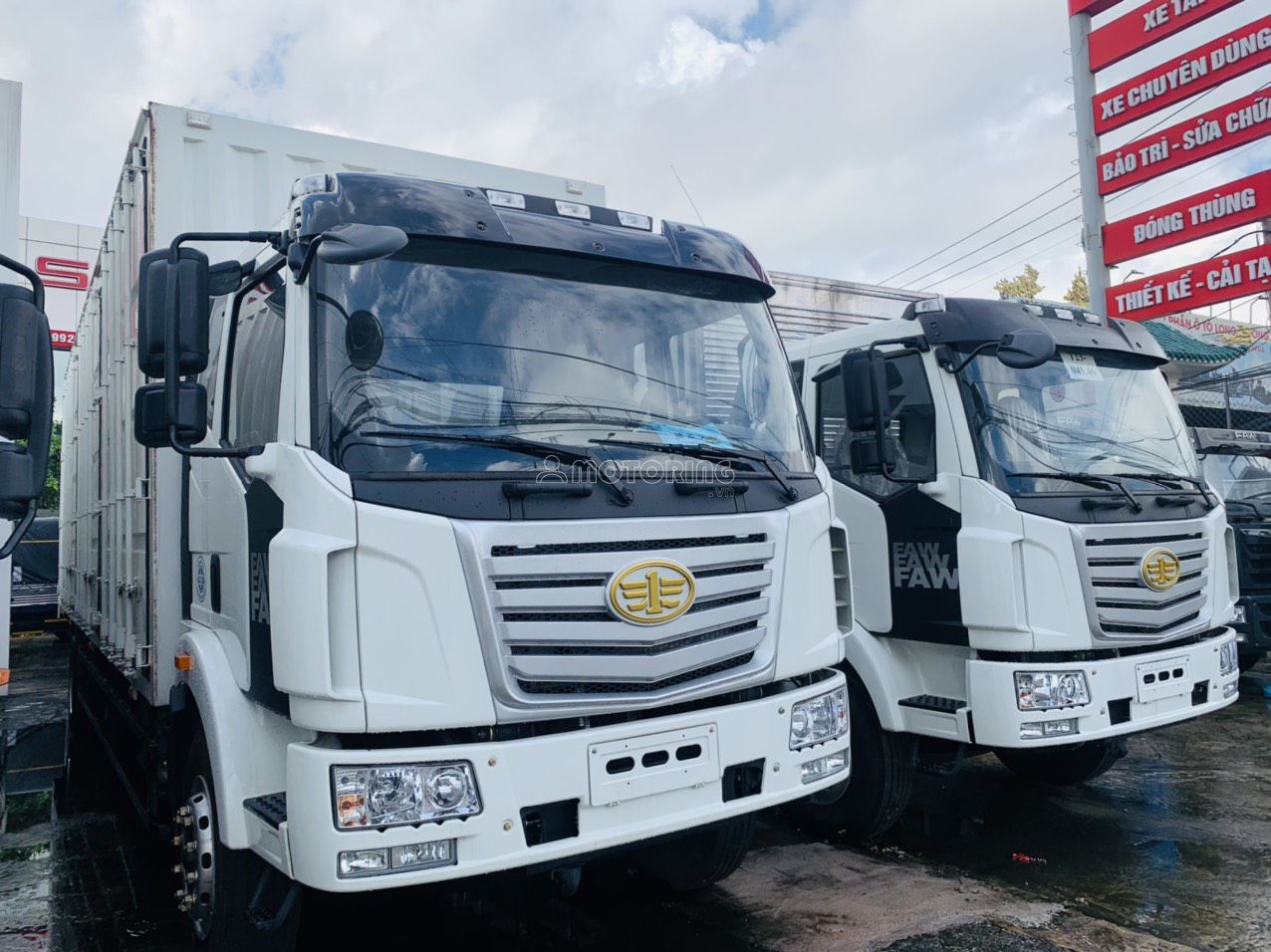 Faw thùng kín 8 tấn 2021 ảnh 3