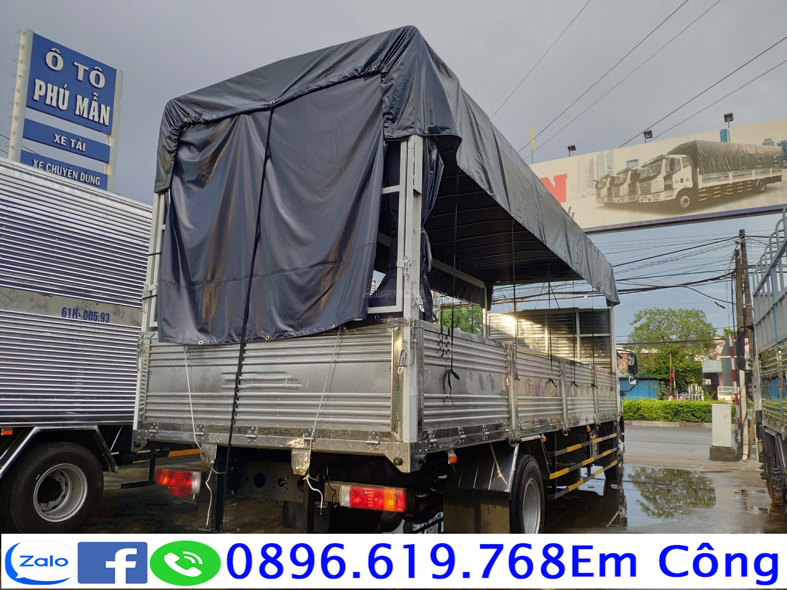 Faw 9 tấn thùng 8m3 2021 ảnh 3