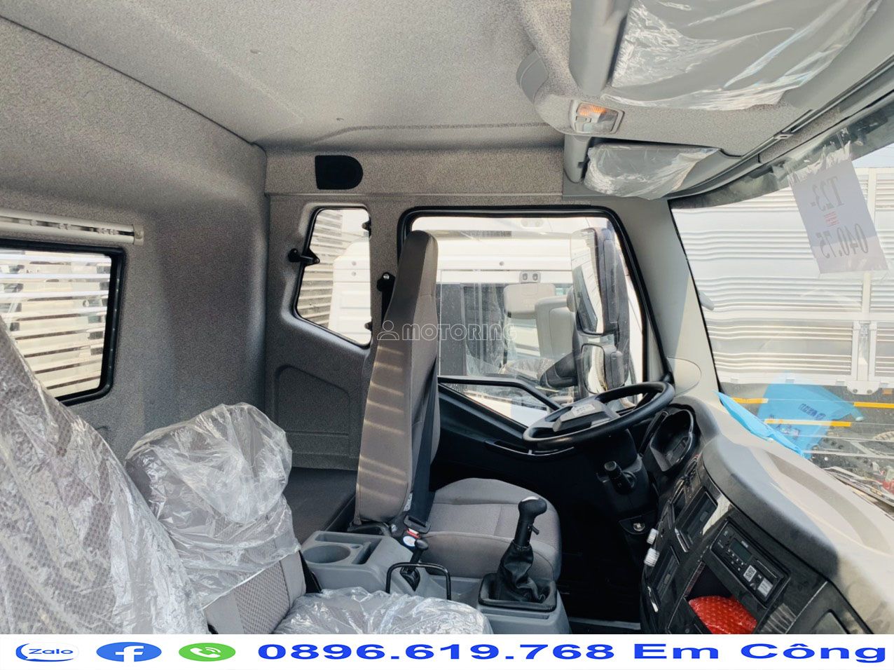 Faw thùng kín 9m7 2021 ảnh 3