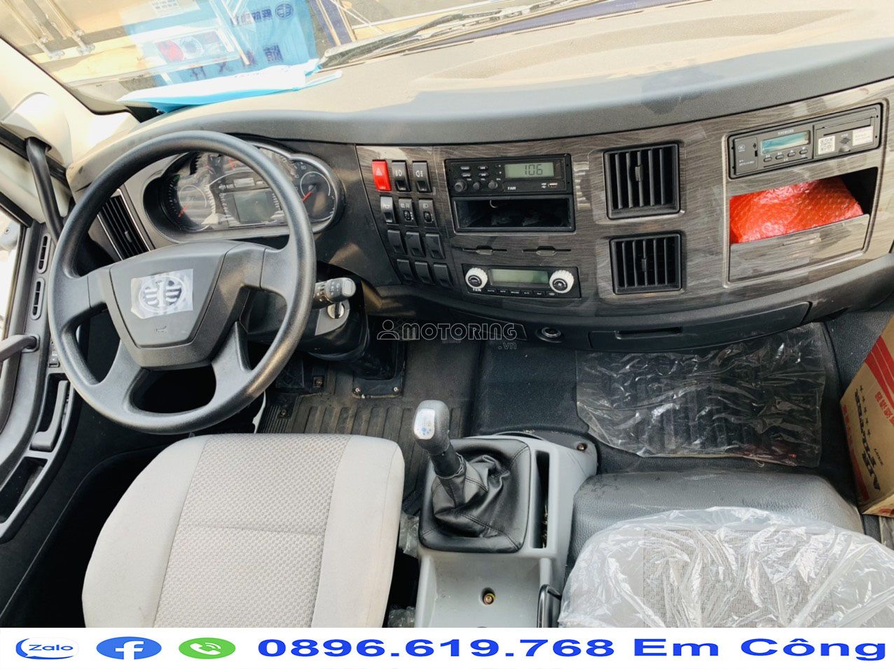 Faw thùng kín 9m7 2021 ảnh 4