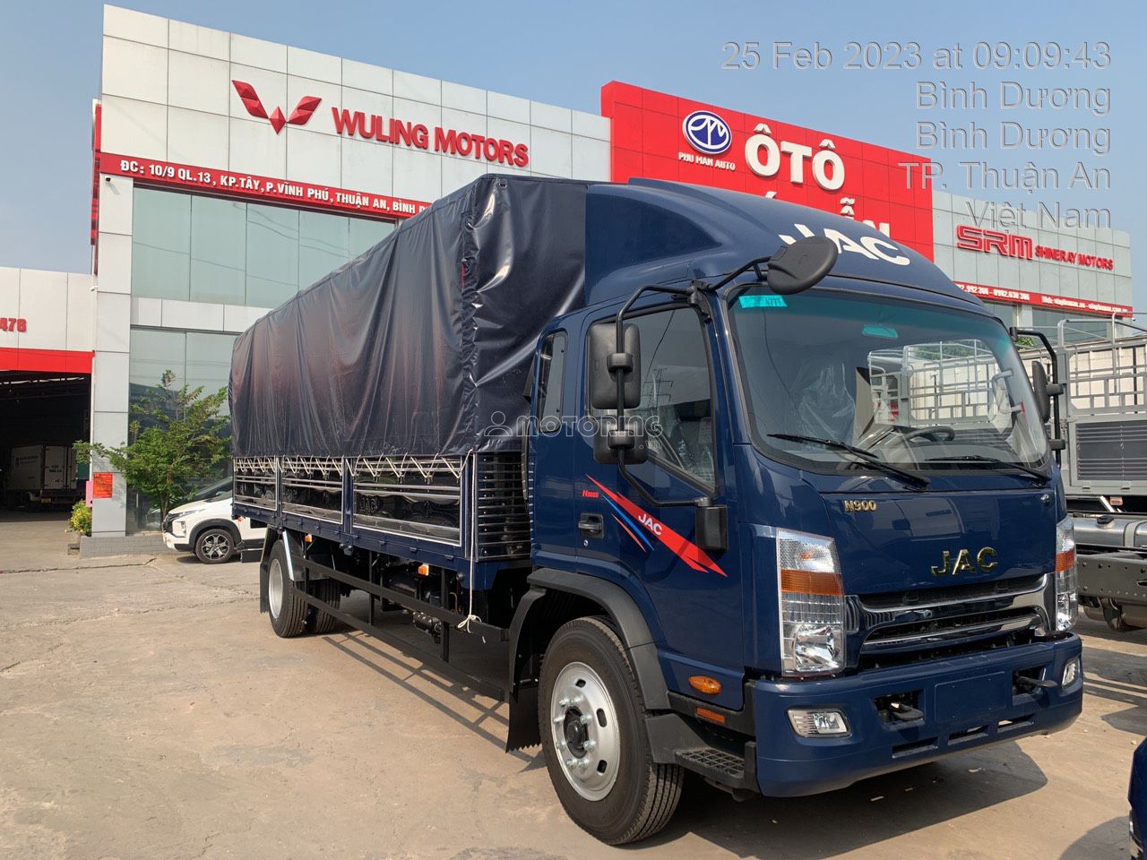 JAC N900S Thùng dài 7m