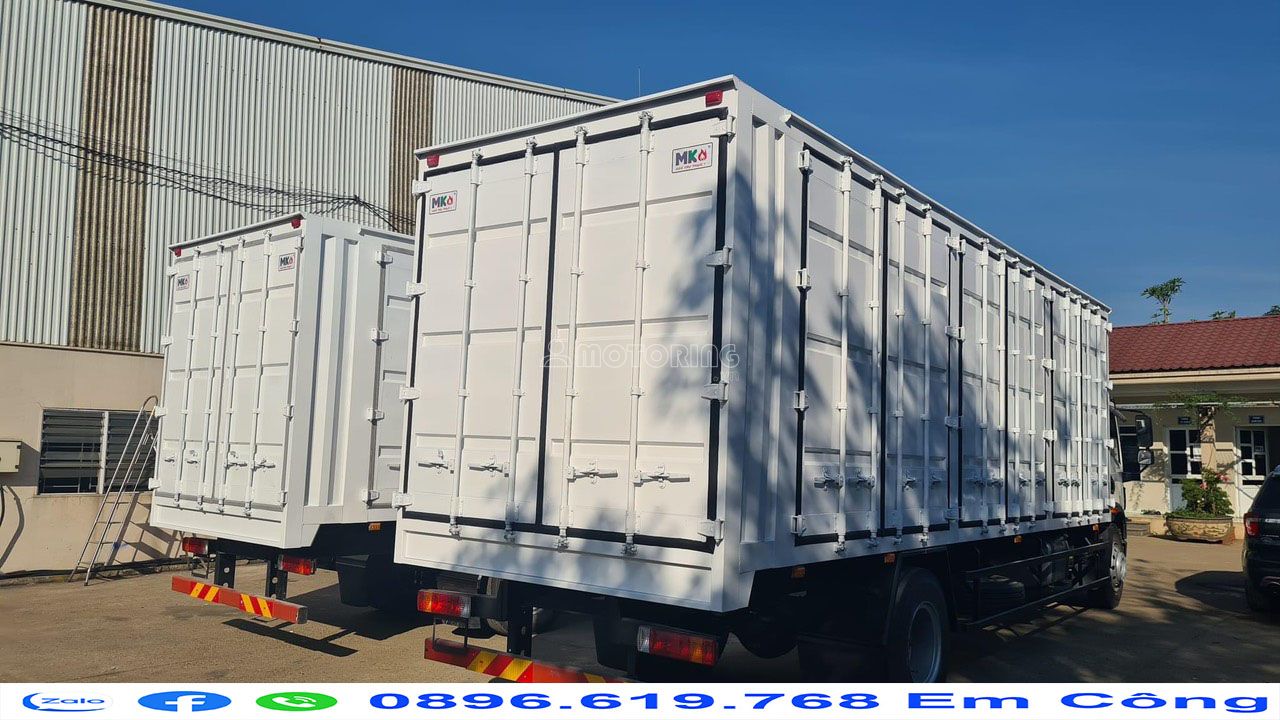 Faw 8 tấn thùng kín container 8m3 2021 ảnh 2