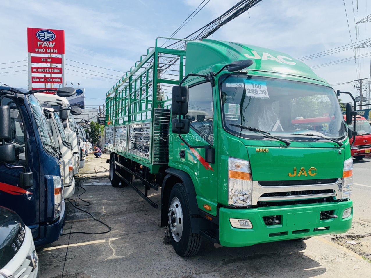 JAC N900 Thùng Dài 7m