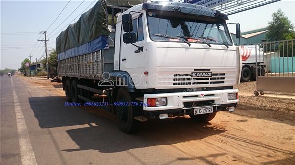 Kamaz Tải thùng Kamaz 65117 (Ga cơ)