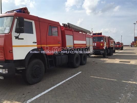 Kamaz Xe Cứu hỏa Kamaz  (bồn 8m3) 2020 ảnh 3