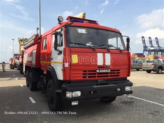 Kamaz Xe Cứu hỏa Kamaz (bồn 8m3)
